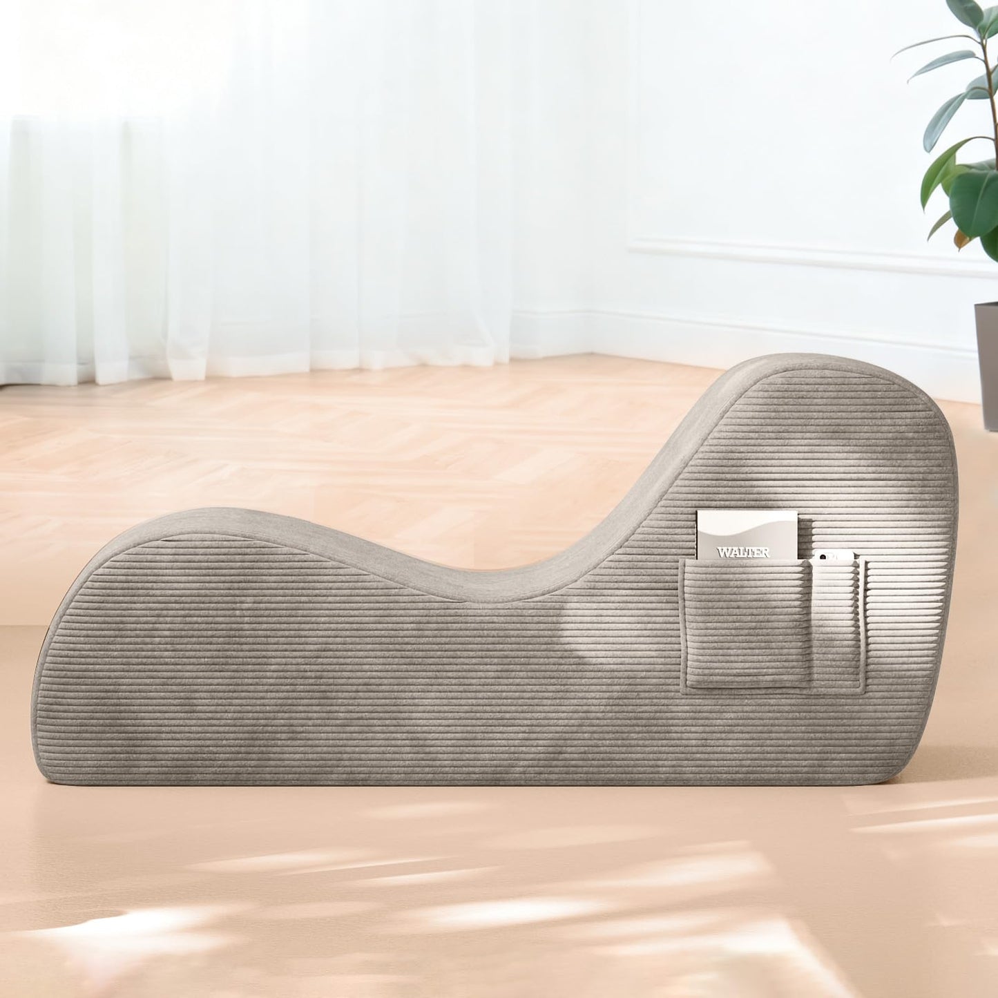 Gray Ergonomic Intimate Support Sex Chaise - Vixen | Nova Network