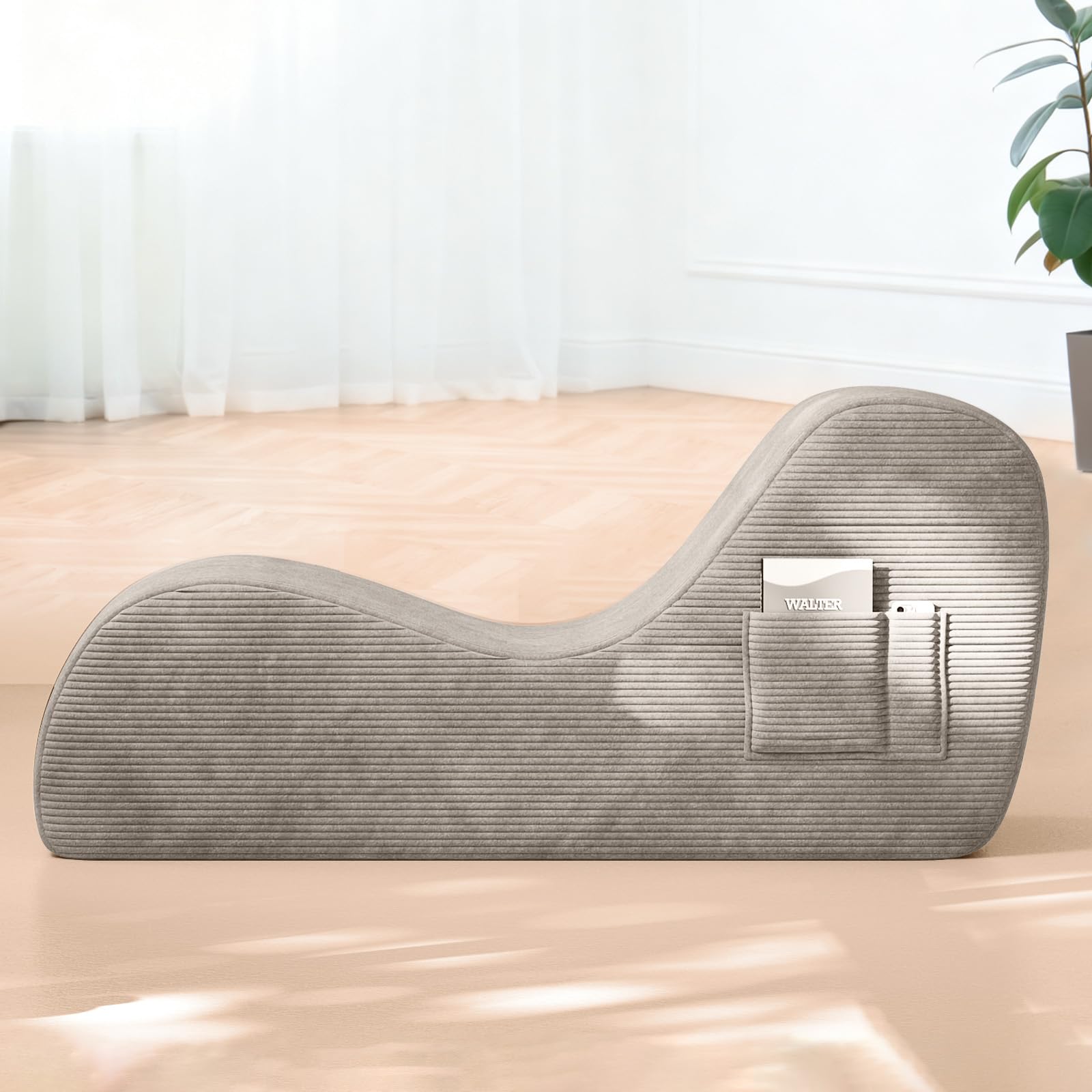 Gray Ergonomic Intimate Support Sex Chaise - Vixen | Nova Network