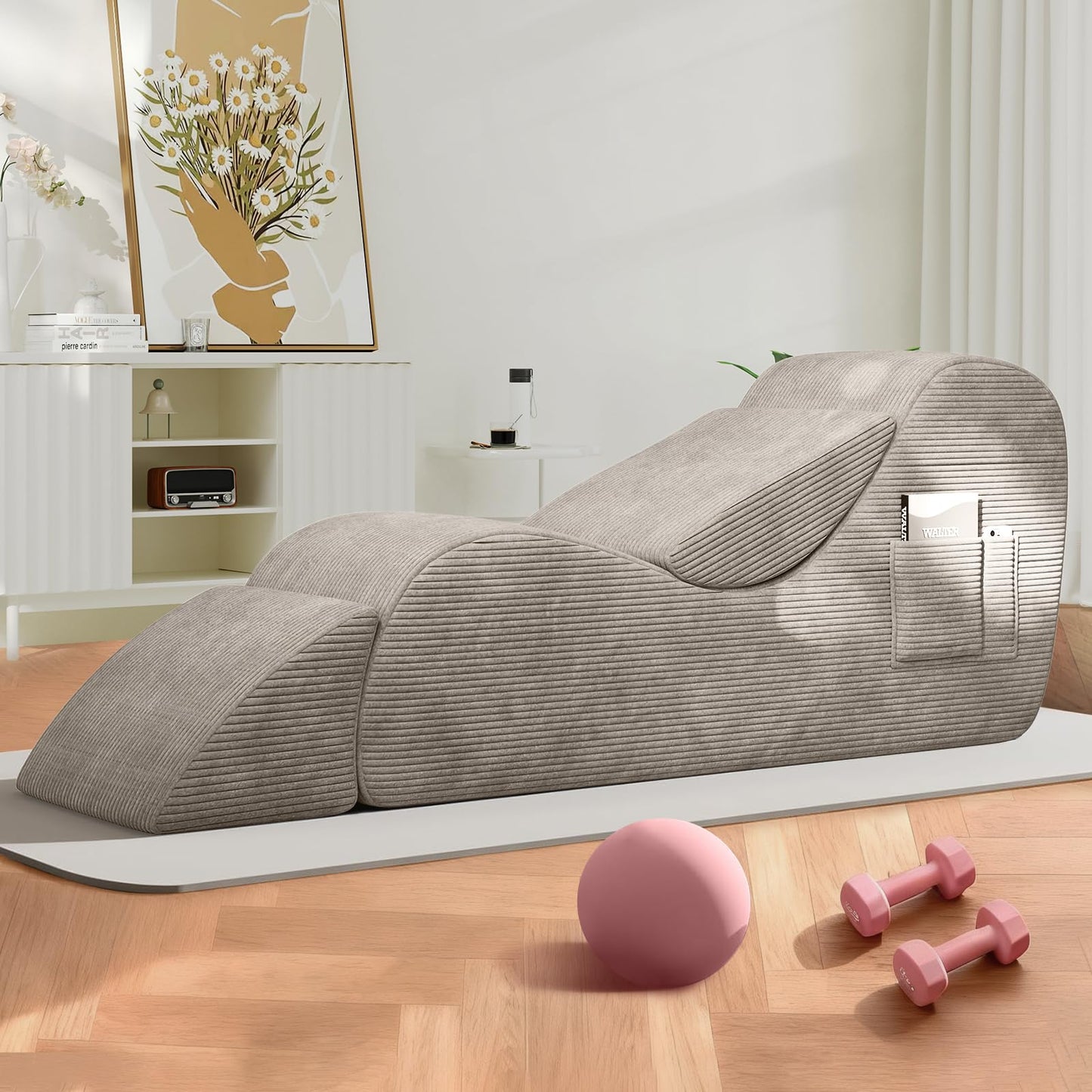 Gray Ergonomic Intimate Support Sex Chaise - Vixen | Nova Network