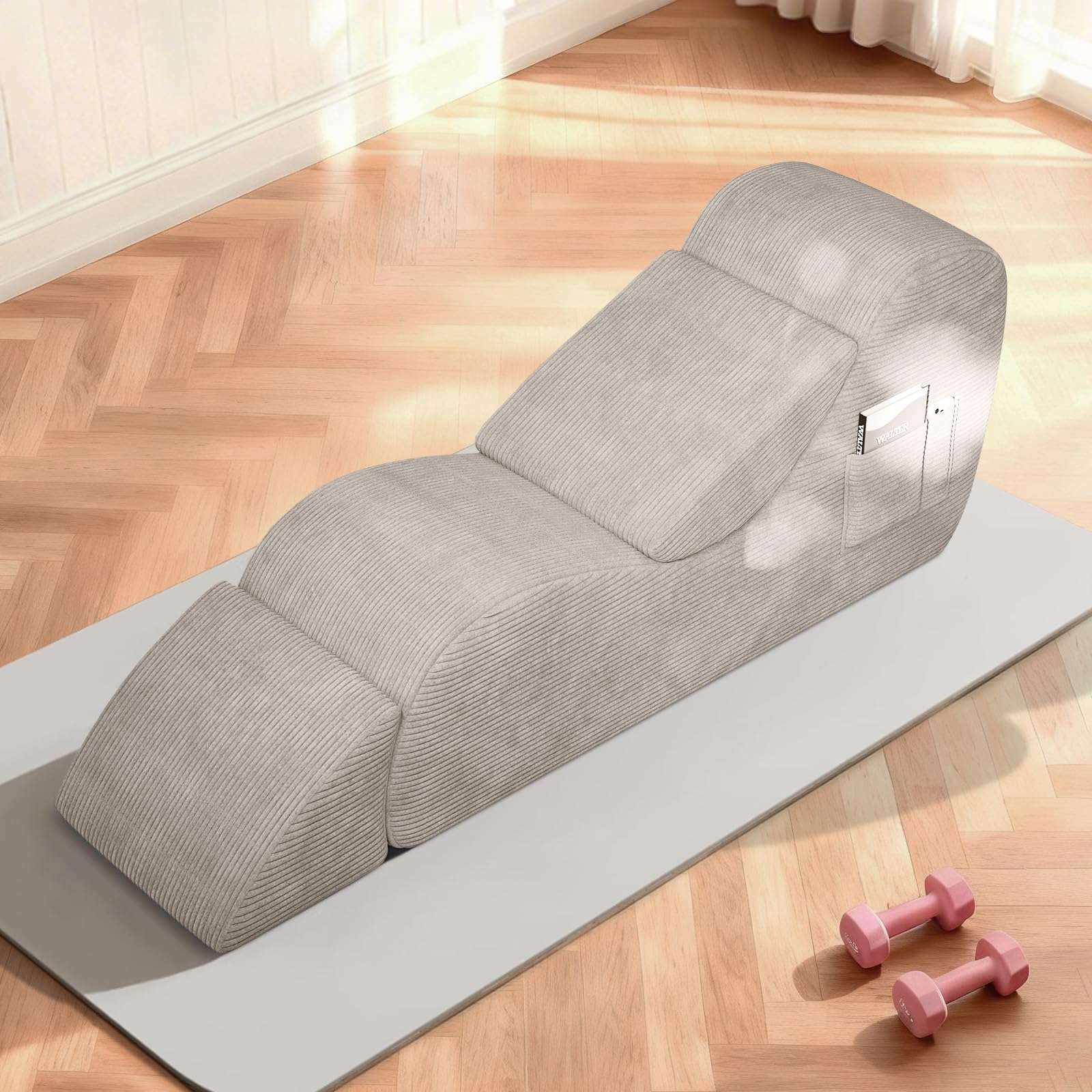 Gray Ergonomic Intimate Support Sex Chaise - Vixen | Nova Network