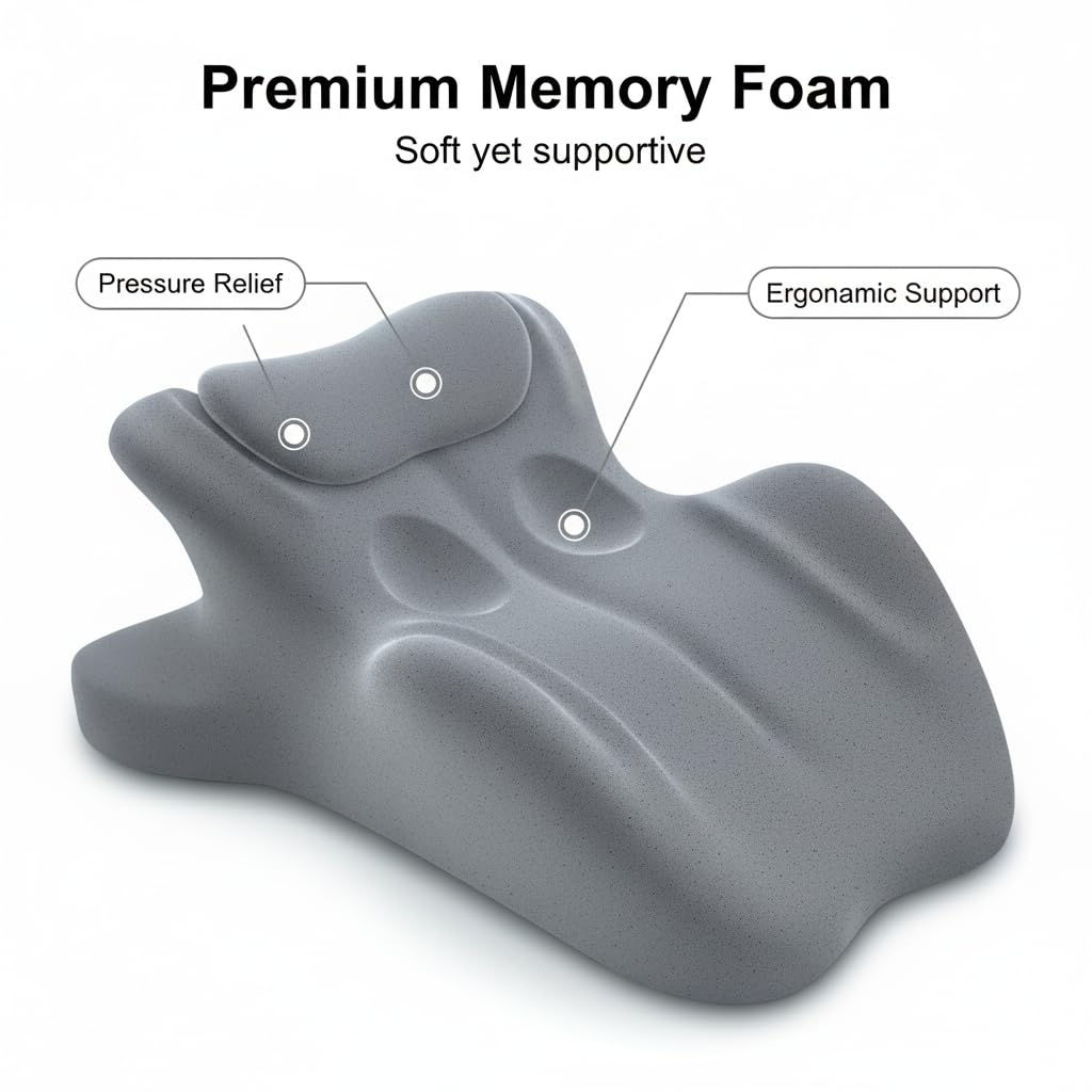 Green Memory Foam Couples Intimacy Support Pillow - Vixen | Nova Network