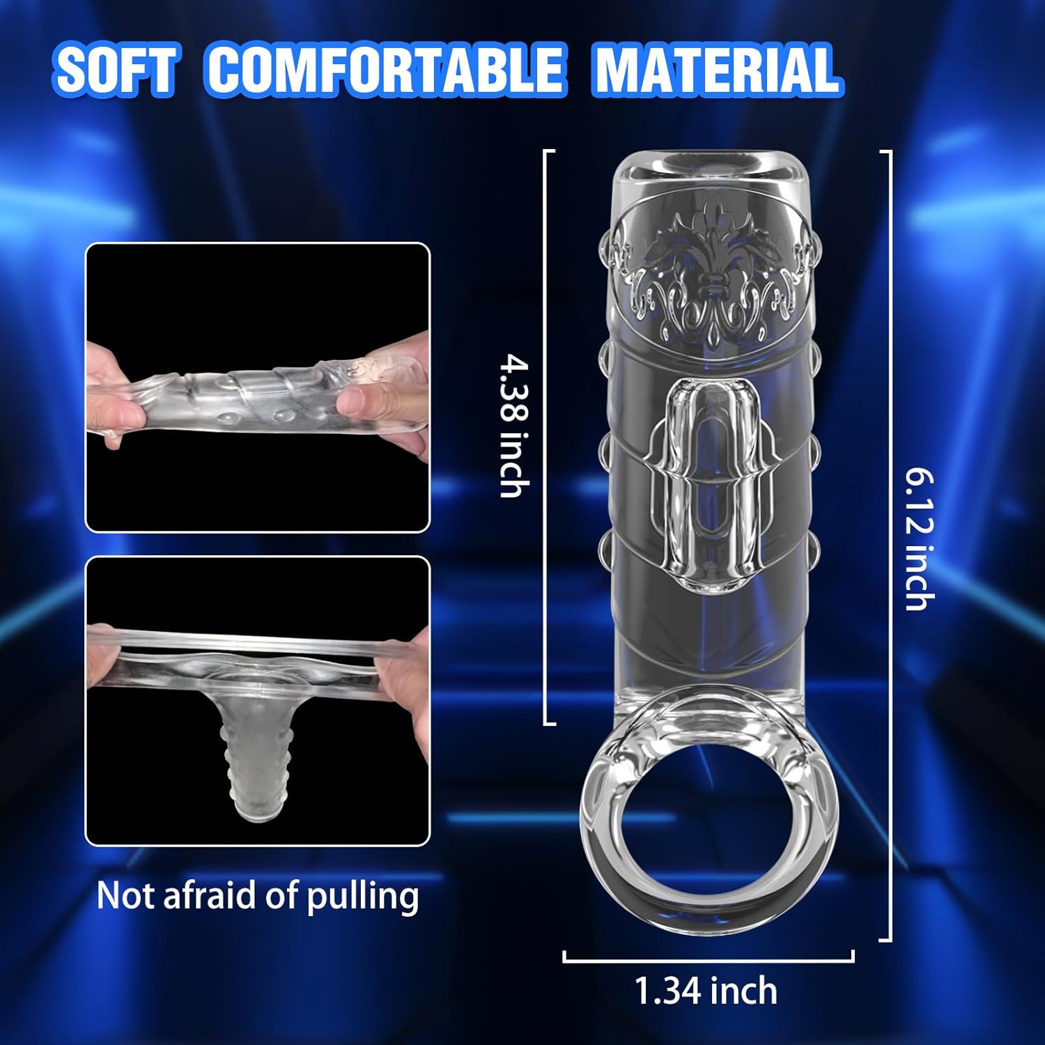 GripGlide Vibrating Girth Booster Sleeve - Vixen | Nova Network