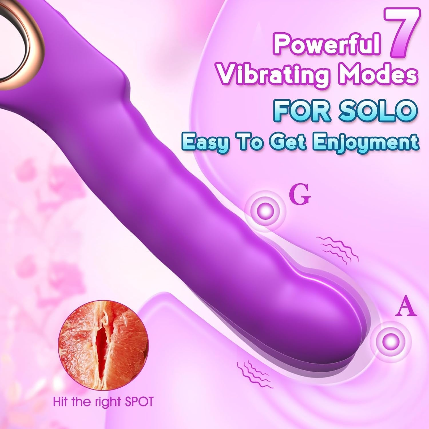 GripStroke Thrusting G - Spot Vibrator Wand - Vixen | Nova Network