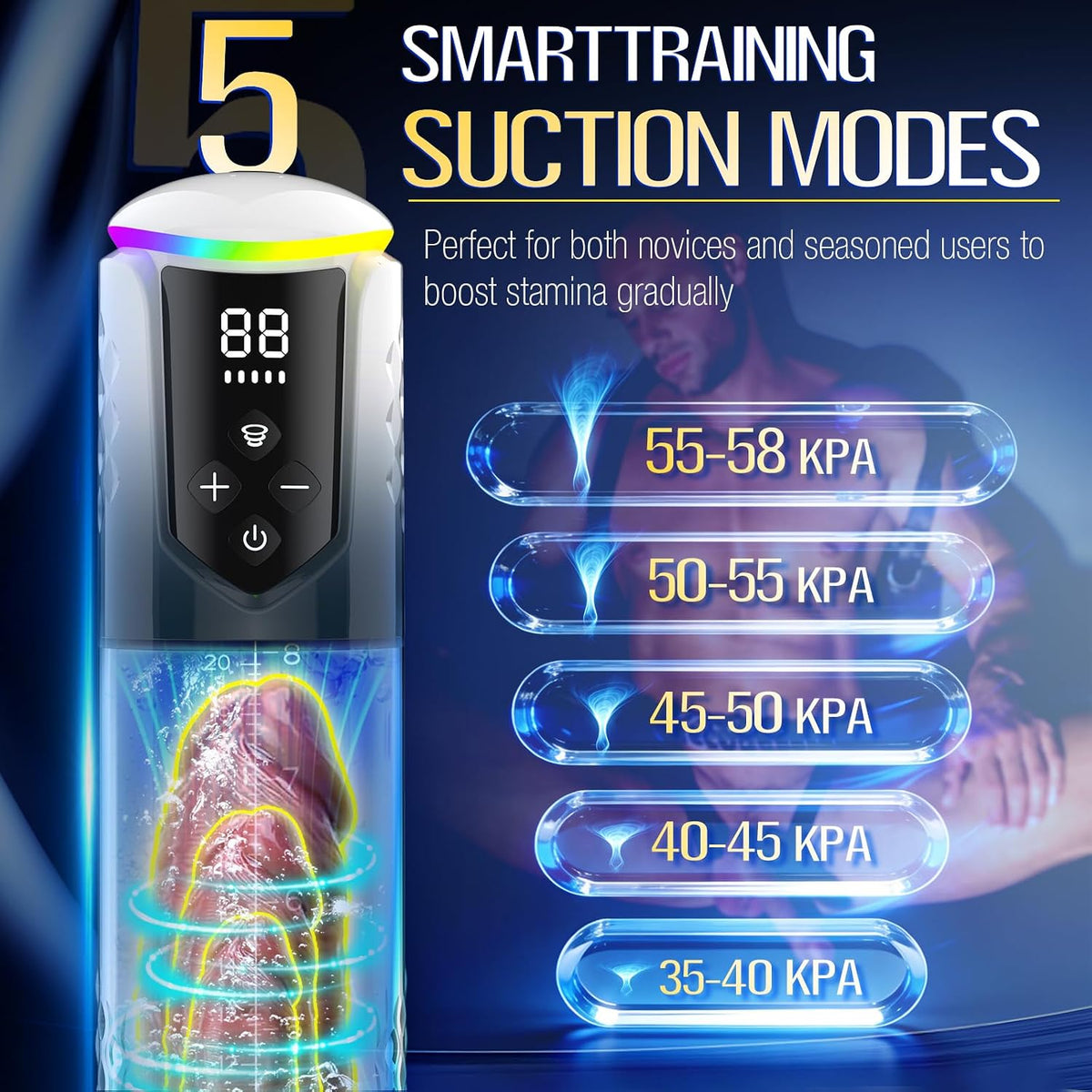 HardDrive Electric Penis Pump | 5 Modes + Burst - Vixen Adult Playroom