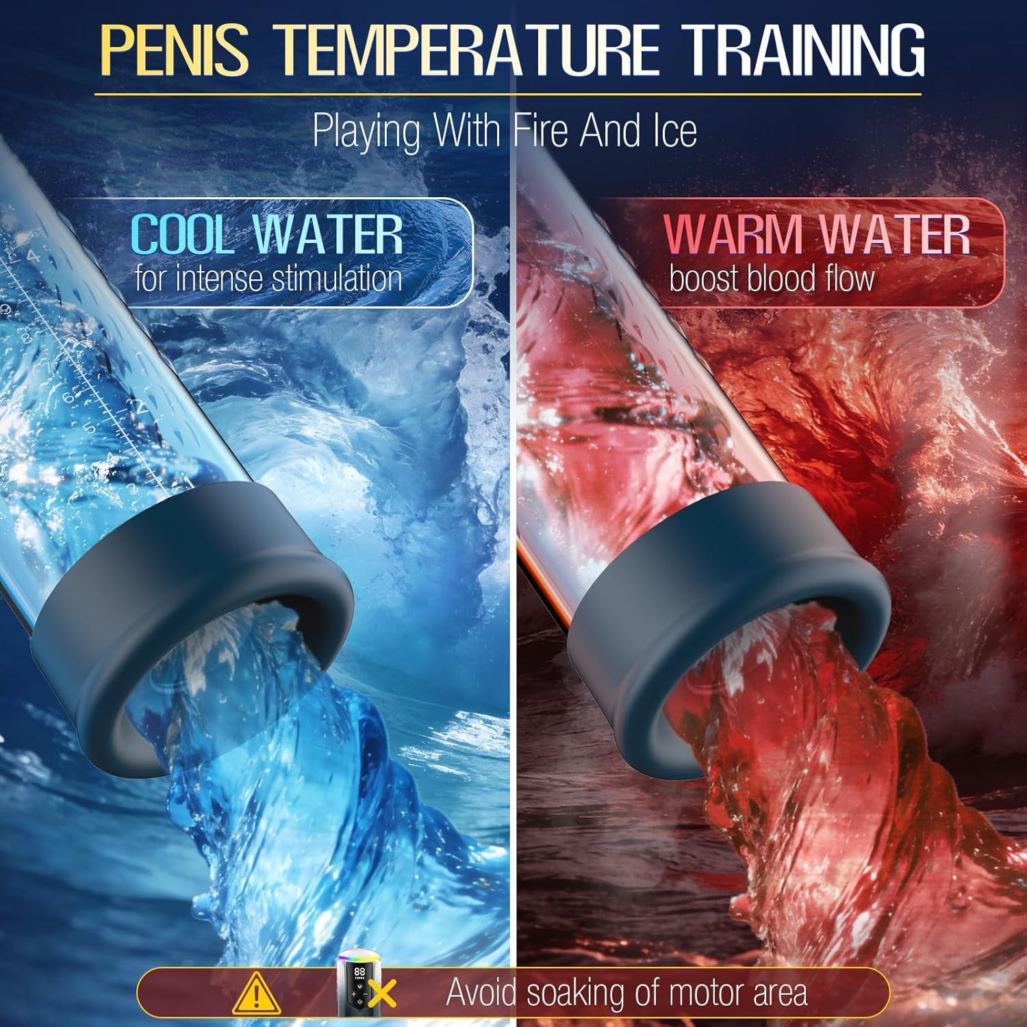 HardDrive Electric Penis Pump | 5 Modes + Burst - Vixen Adult Playroom