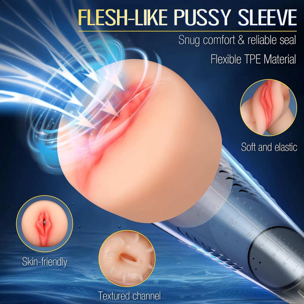 HardDrive Electric Penis Pump | 5 Modes + Burst - Vixen Adult Playroom
