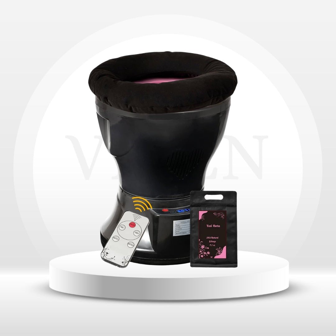 HavenCradle Yoni Steam Kit — Electric V Steam Seat - Vixen Adult Playroom
