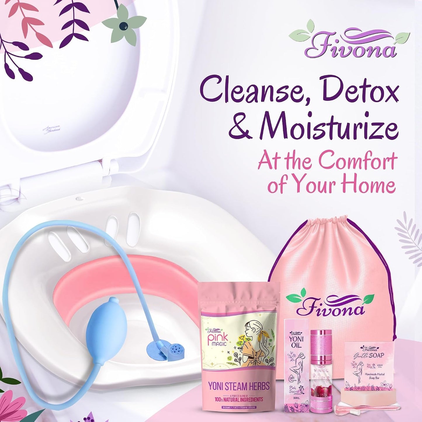 HavenKit 6-in-1 Yoni Steam Kit - Vixen Adult Playroom