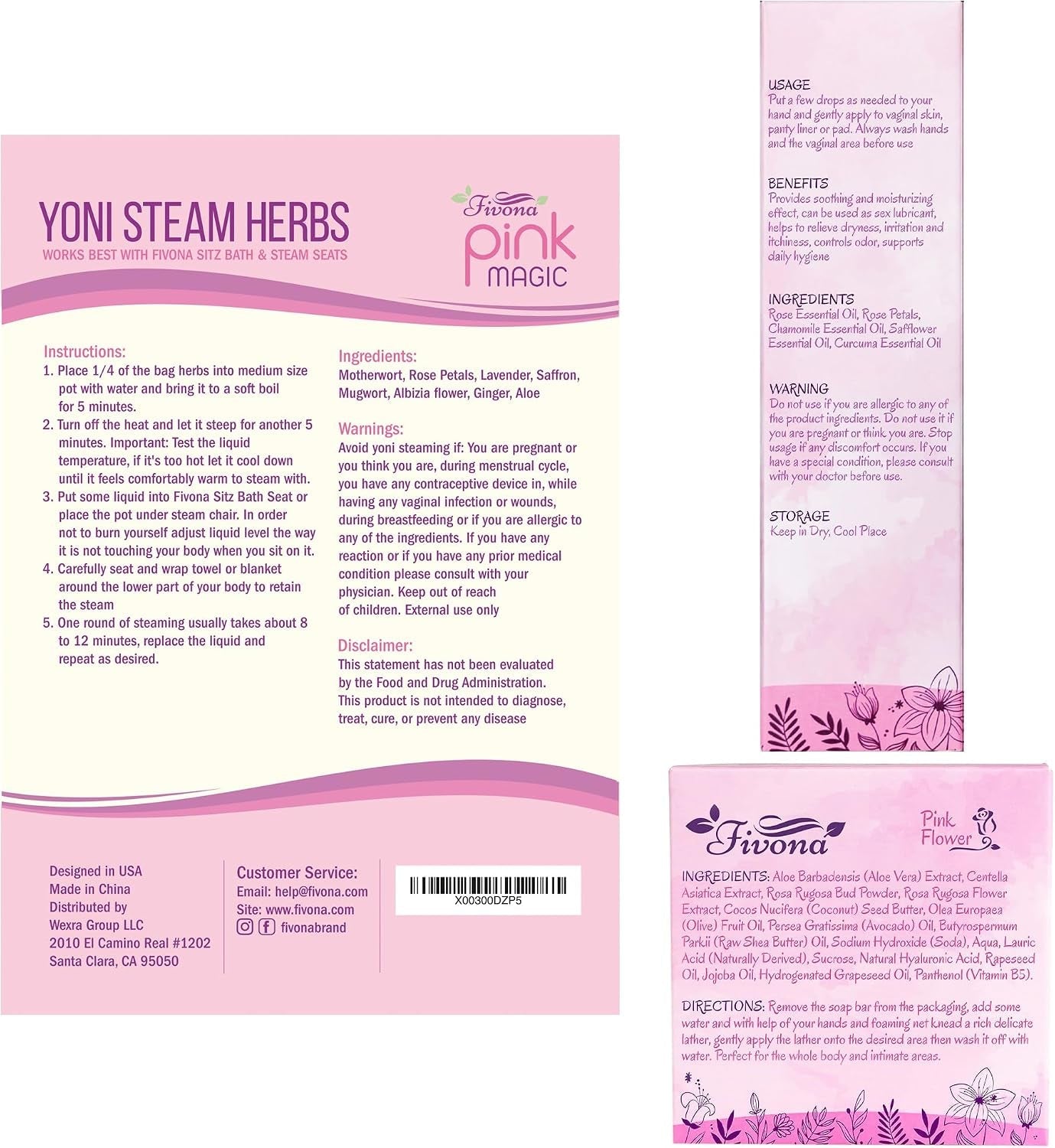 HavenKit 6-in-1 Yoni Steam Kit - Vixen Adult Playroom