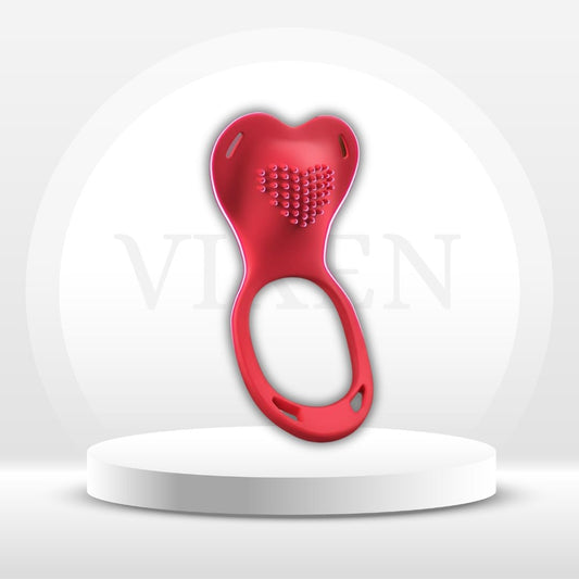 HeartRush Heart - Shaped Couples Wearable Clit Vibrator - Vixen | Nova Network