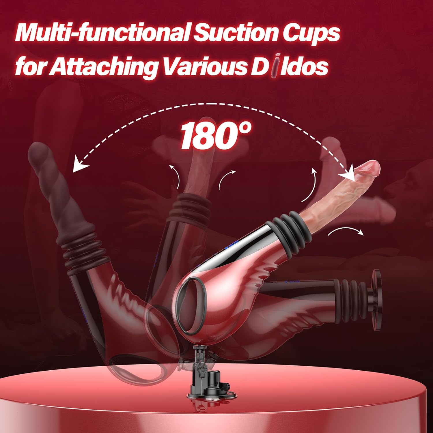 HeatRide Power Thrust Sex Machine - Vixen | Nova Network