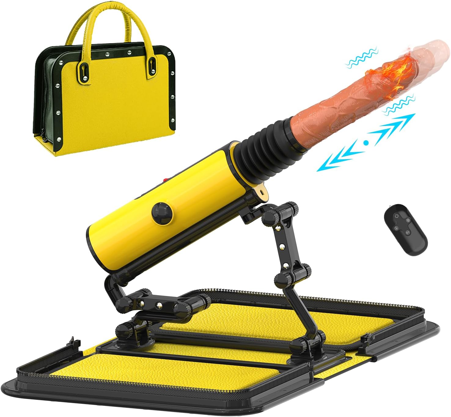 HeatRock 4 - in - 1 Sex Machine - Vixen | Nova Network