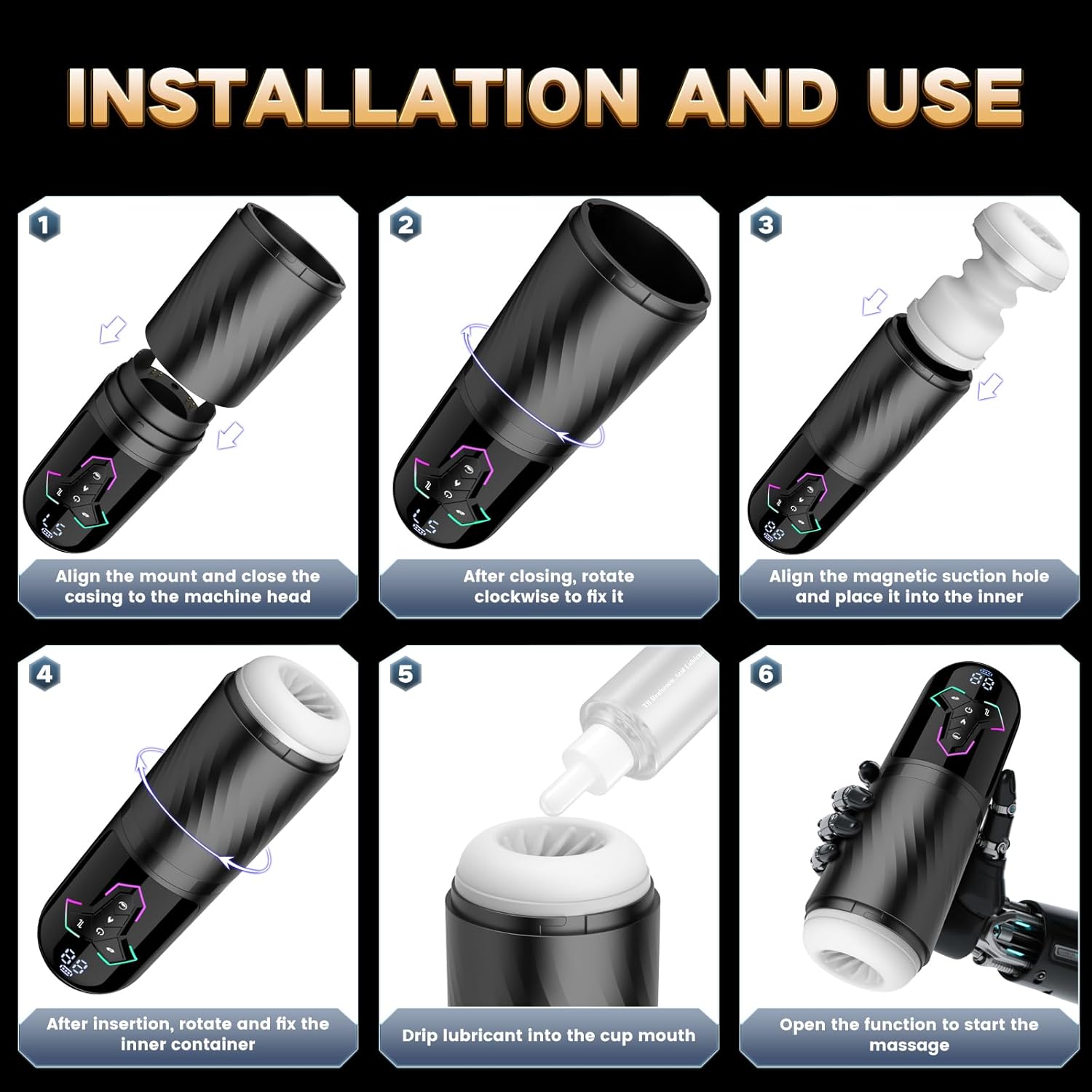 HeatStroke Smart Penis Pump Masturbator - Vixen | Nova Network