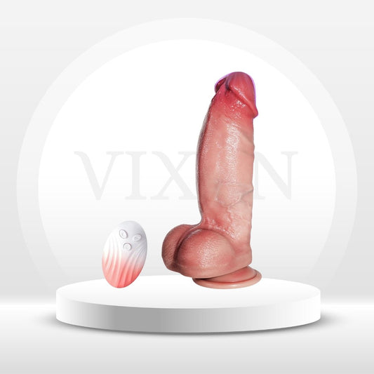 HeatTitan Huge Heating Thrust Dildo Vibrator - Vixen | Nova Network