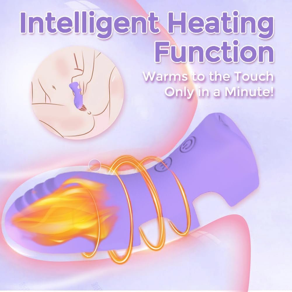HeatTouch Heated Couples Finger Vibrator - Vixen | Nova Network
