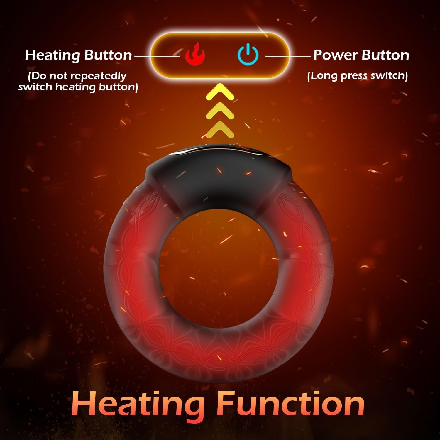 HeatVibe Smart Vibrating Penis Ring - Vixen | Nova Network