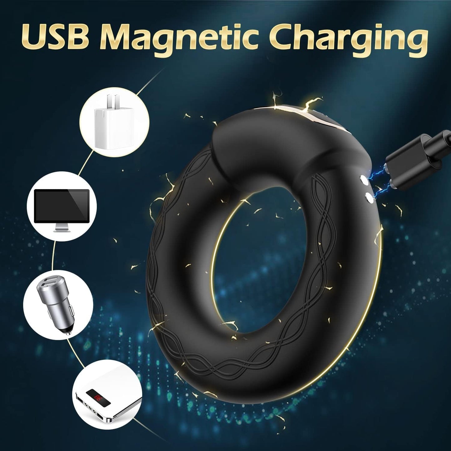 HeatVibe Smart Vibrating Penis Ring - Vixen | Nova Network
