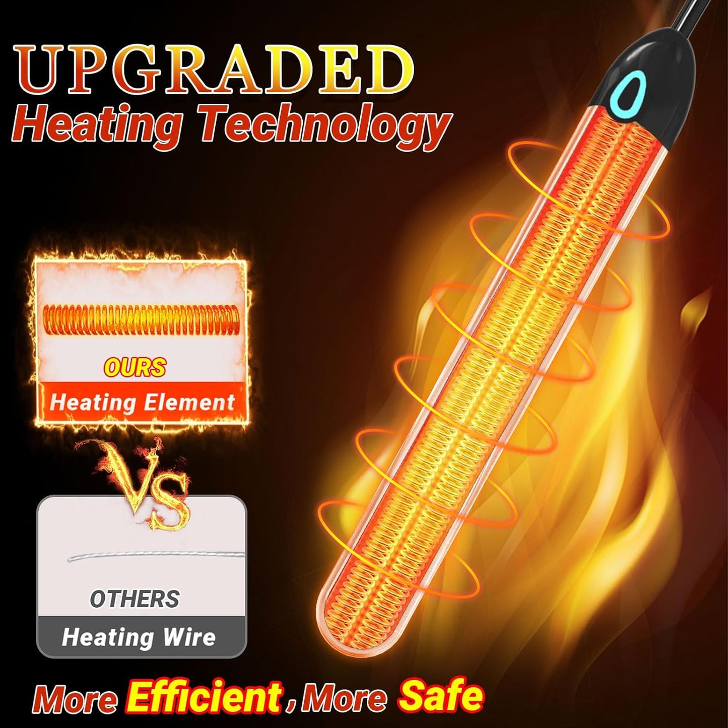 HeatWave Stick – Rapid Sex Toy Warmer - Vixen | Nova Network