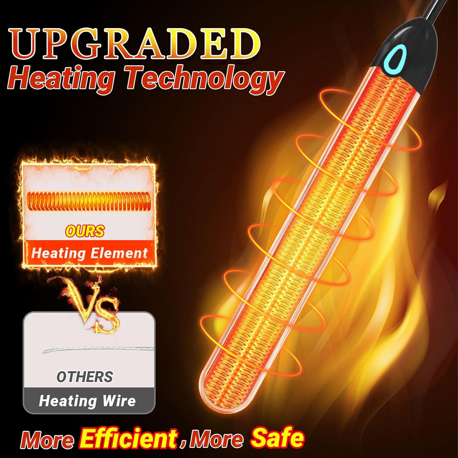 HeatWave Stick – Rapid Sex Toy Warmer - Vixen | Nova Network