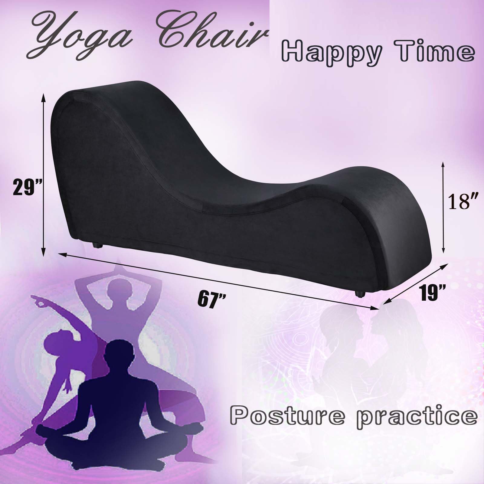 Heavy - Duty Black Premium Intimacy Chaise - Vixen | Nova Network