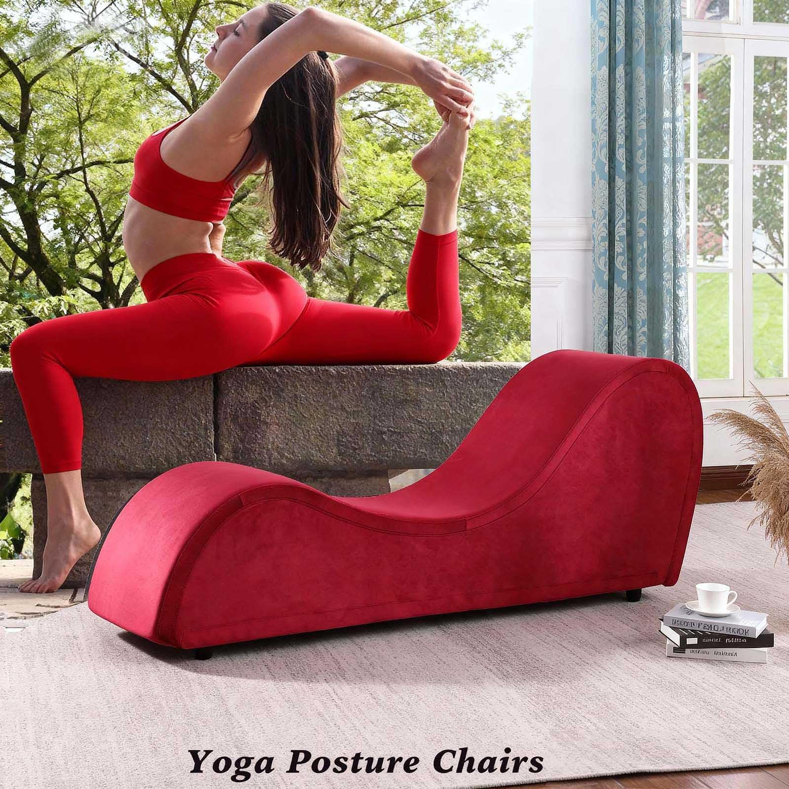 Heavy - Duty Red Luxury Intimacy Chaise - Vixen | Nova Network