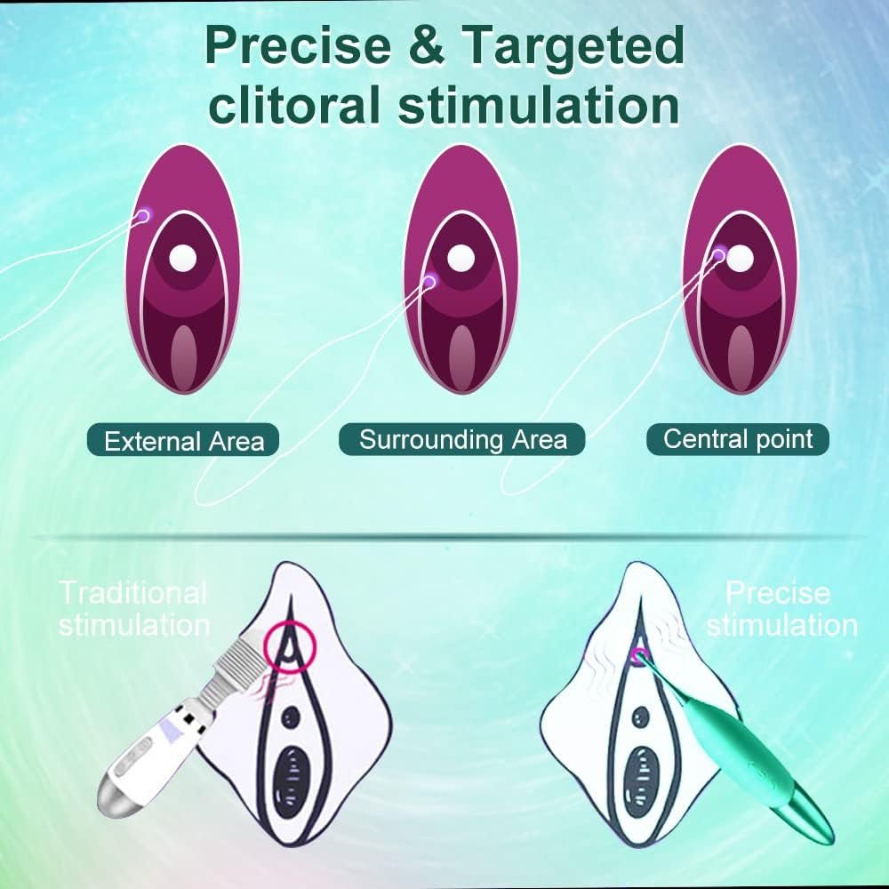 High - Frequency Clitoris Vibrator Adult Women Sex Toys, Powerful Female Vibrating Toy Clitoral Stimulator G Spot for Woman Her Pleasure, Mini Dildo Vibrators Couples Games - Vixen | Nova Network