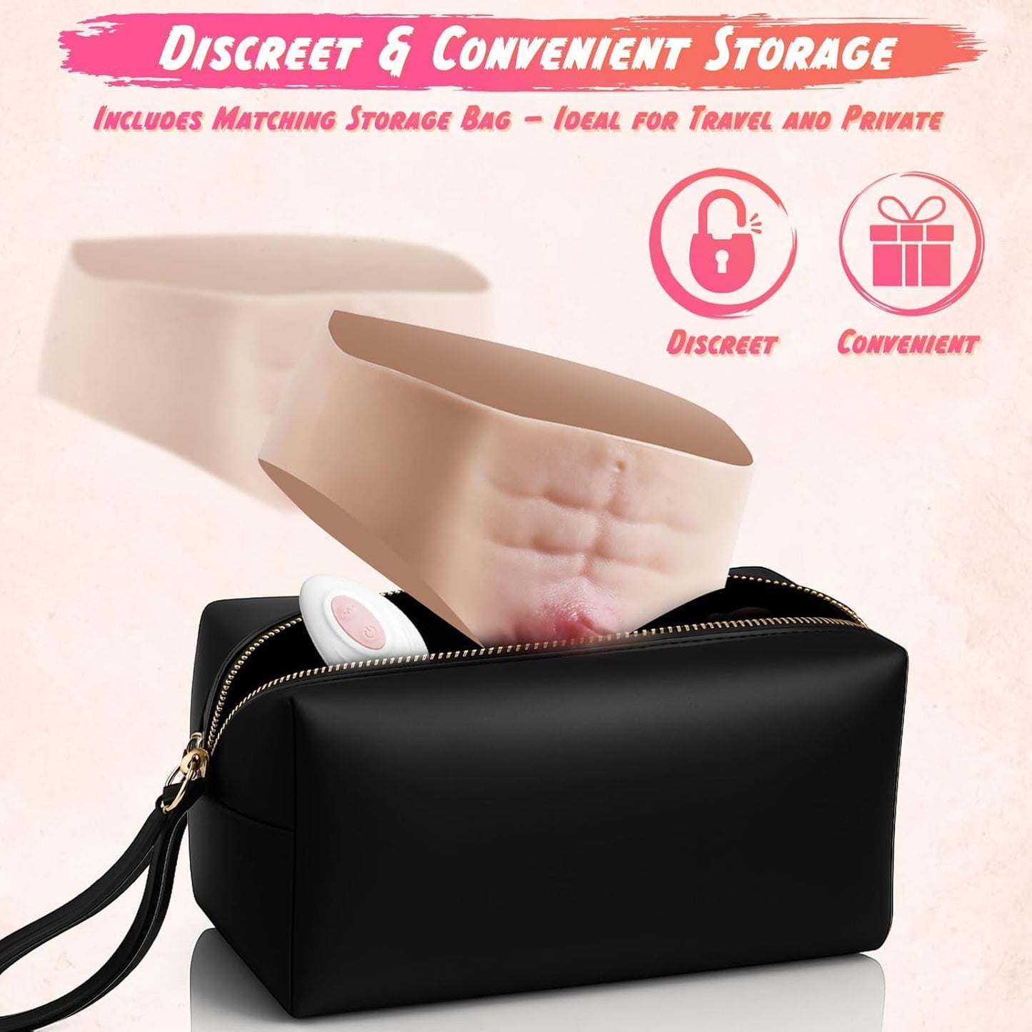 HollowPulse Vibrating Hollow Strap - On Sleeve for Extended Play - Vixen | Nova Network