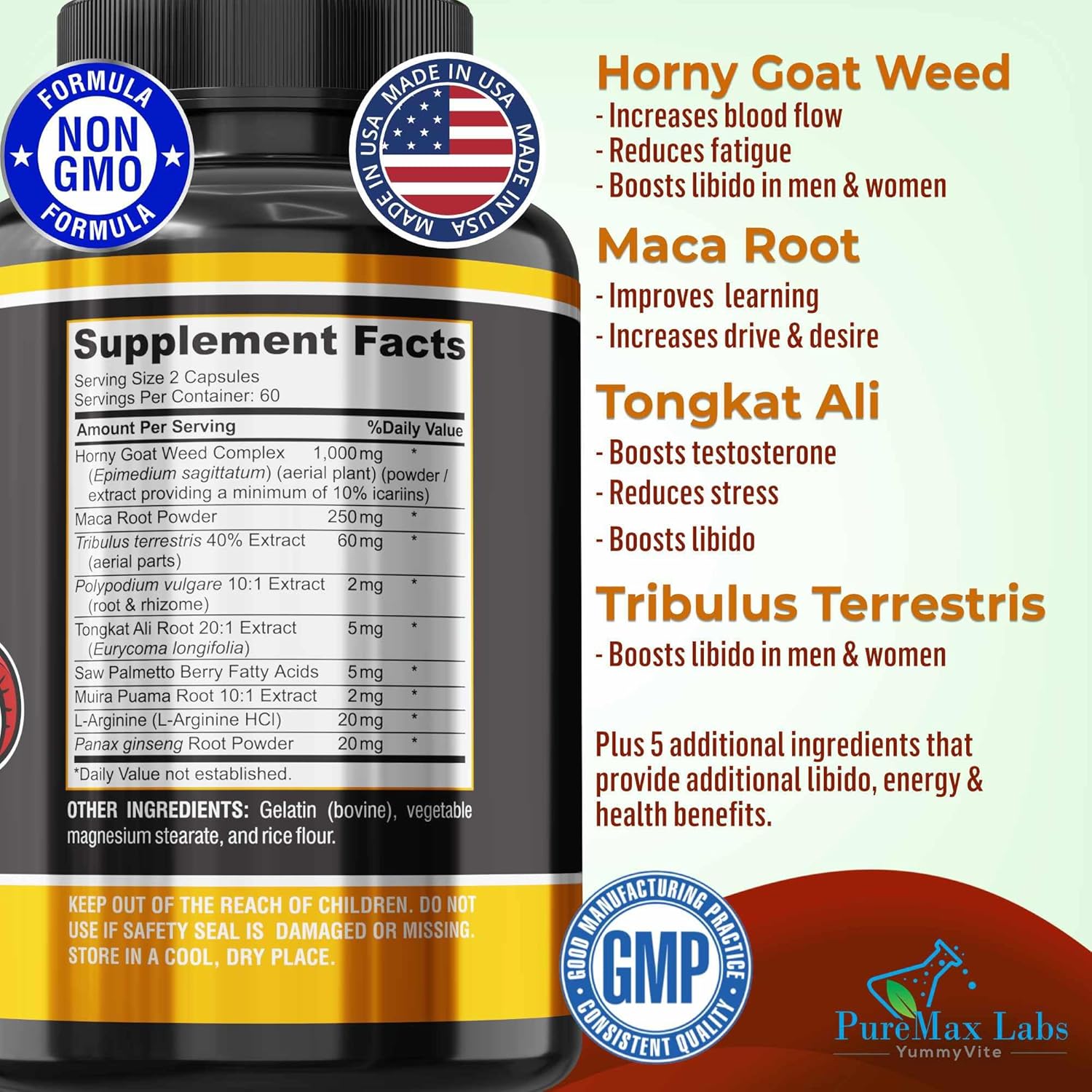 Horny Goat Weed Capsules – Libido & Energy Support for Adults - Vixen | Nova Network
