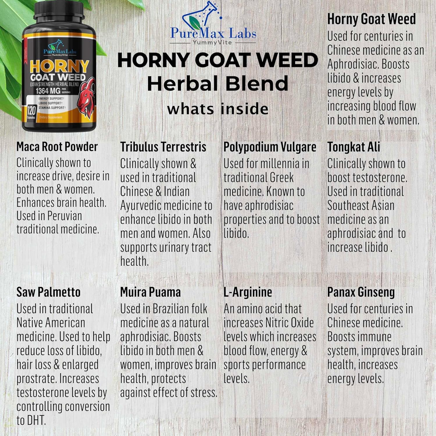 Horny Goat Weed Capsules – Libido & Energy Support for Adults - Vixen | Nova Network