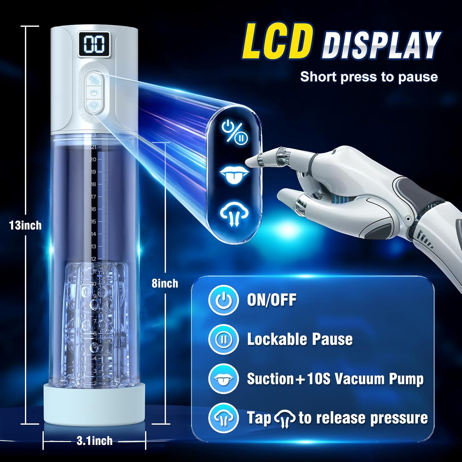 HydroPulse 3D Suction Penis Pump Trainer - Vixen | Nova Network