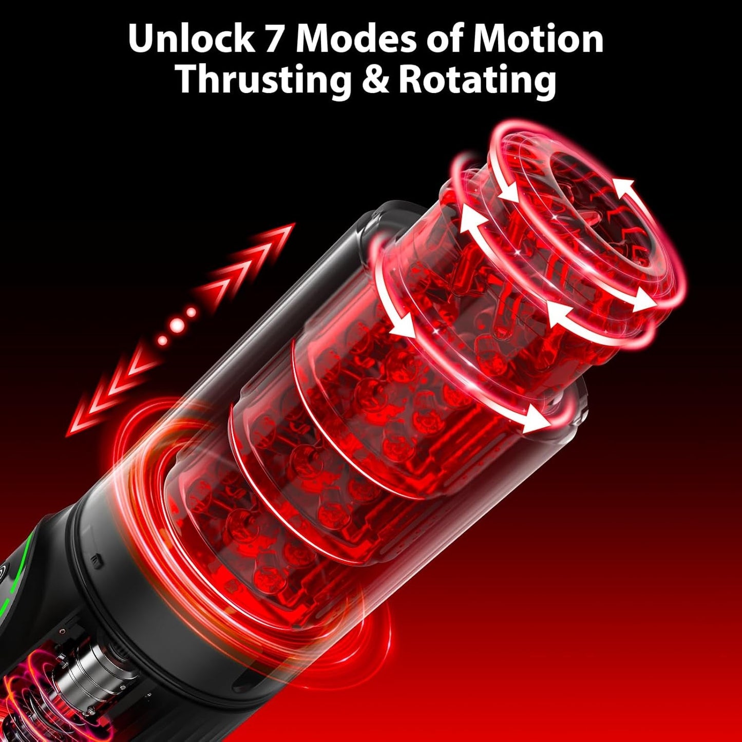 HydroSurge App Control Licking Male Masturbator - Vixen Adult Playroom