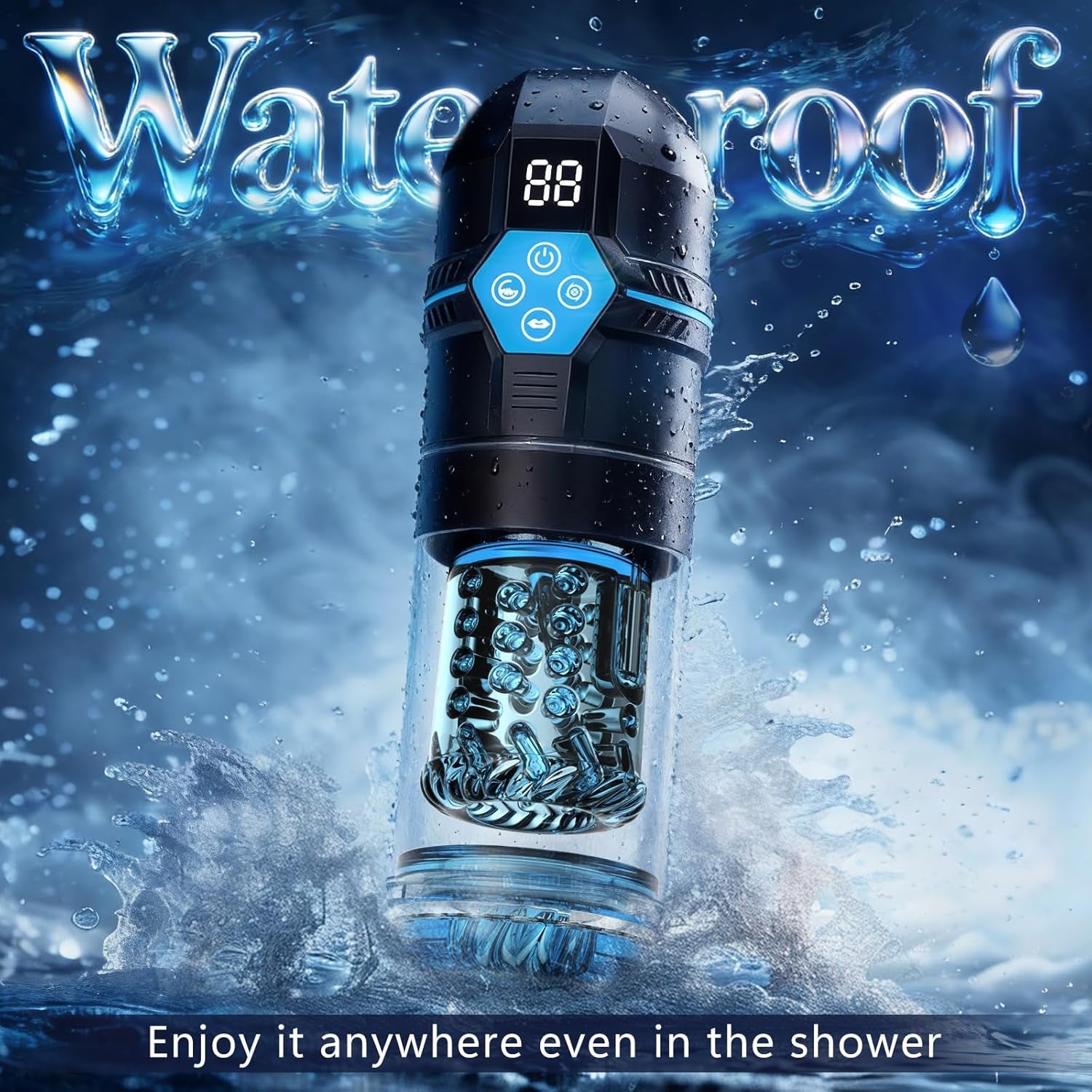 HydroSync AI Video Sync Vacuum Male Stroker - Vixen | Nova Network