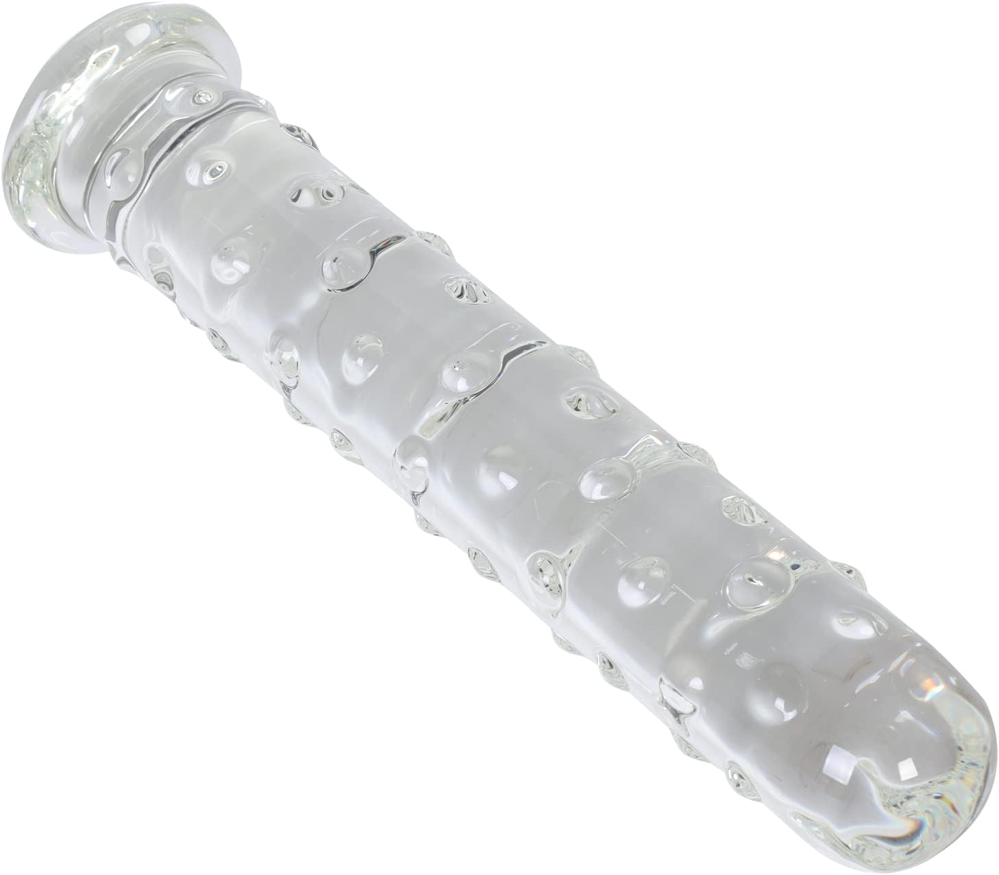 IceFire Textured Glass Dildo Wand - Vixen | Nova Network