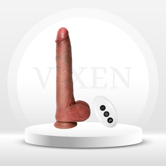 InfernoDrive Heated Monster Thrusting Dildo - Vixen | Nova Network