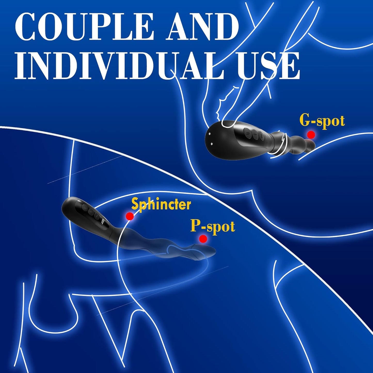 InfernoKnot Prostate Plug – Vibe, Shock & Heat - Vixen | Nova Network