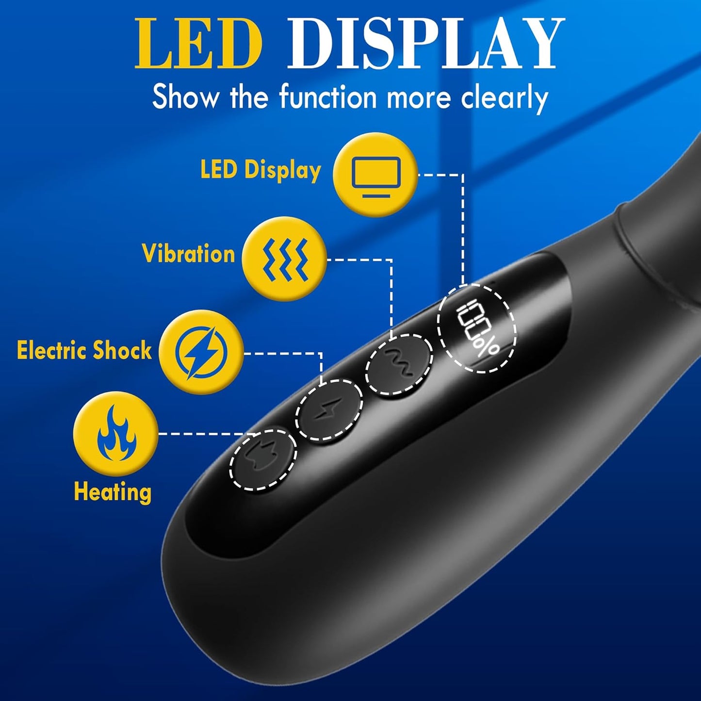 InfernoKnot Prostate Plug – Vibe, Shock & Heat - Vixen | Nova Network