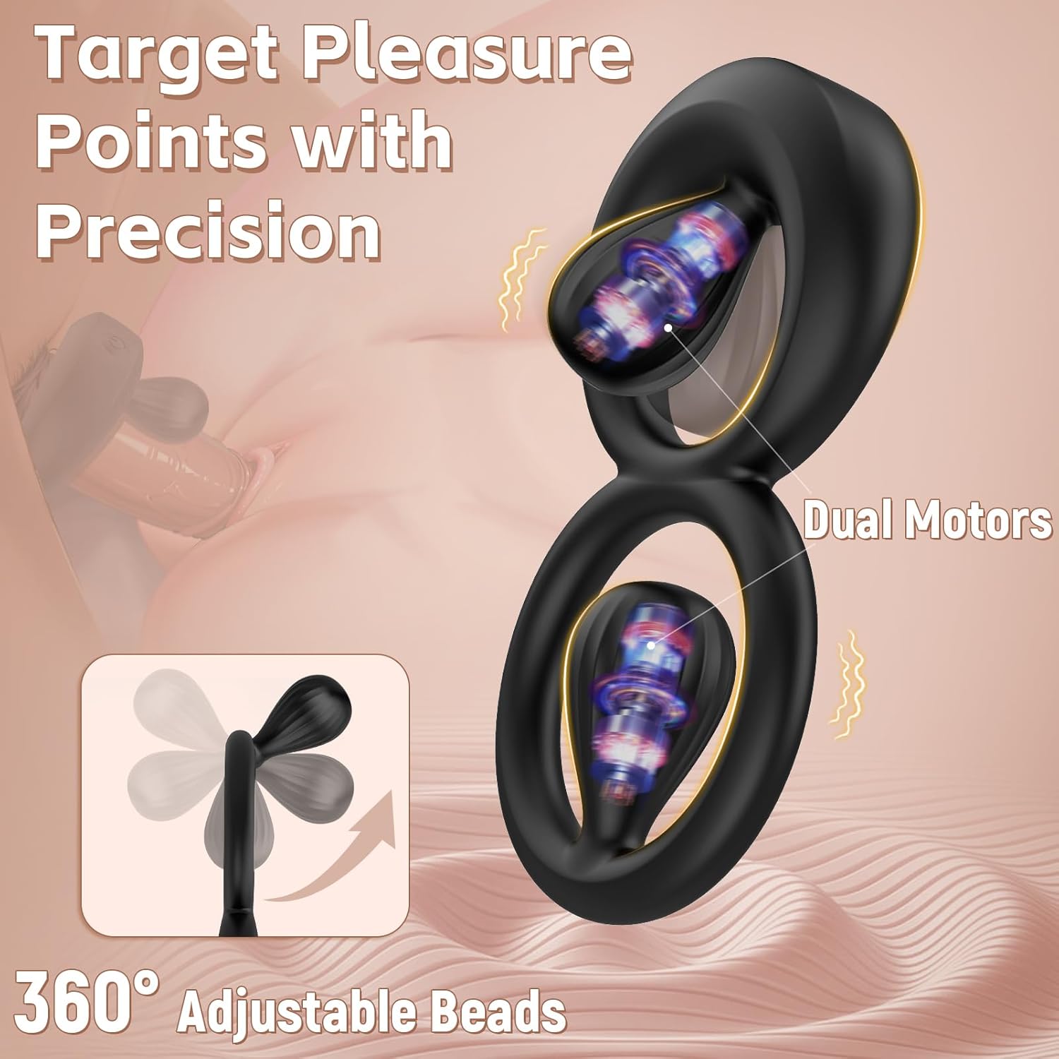 InfinityPulse Dual Vibrating Cock Ring - Vixen | Nova Network