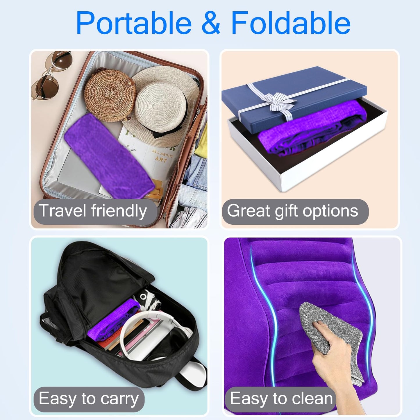 Inflatable Couples Intimate Position Travel Pillow - Vixen | Nova Network