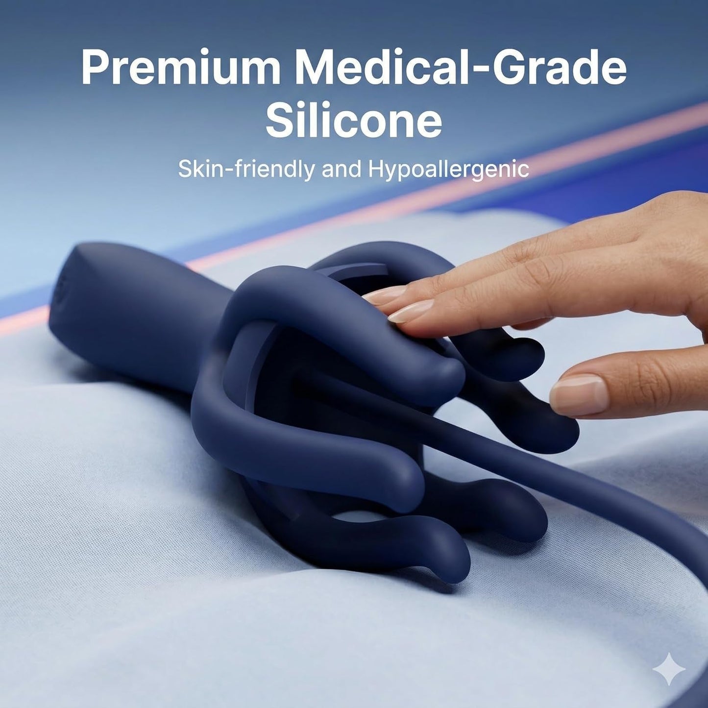 InnerPulse 5.5” Silicone Urethral Male Trainer Vibrator - Vixen | Nova Network