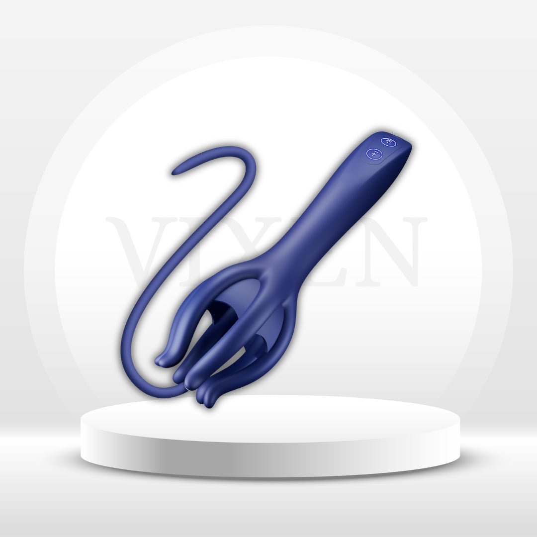 InnerPulse 5.5” Silicone Urethral Male Trainer Vibrator - Vixen | Nova Network