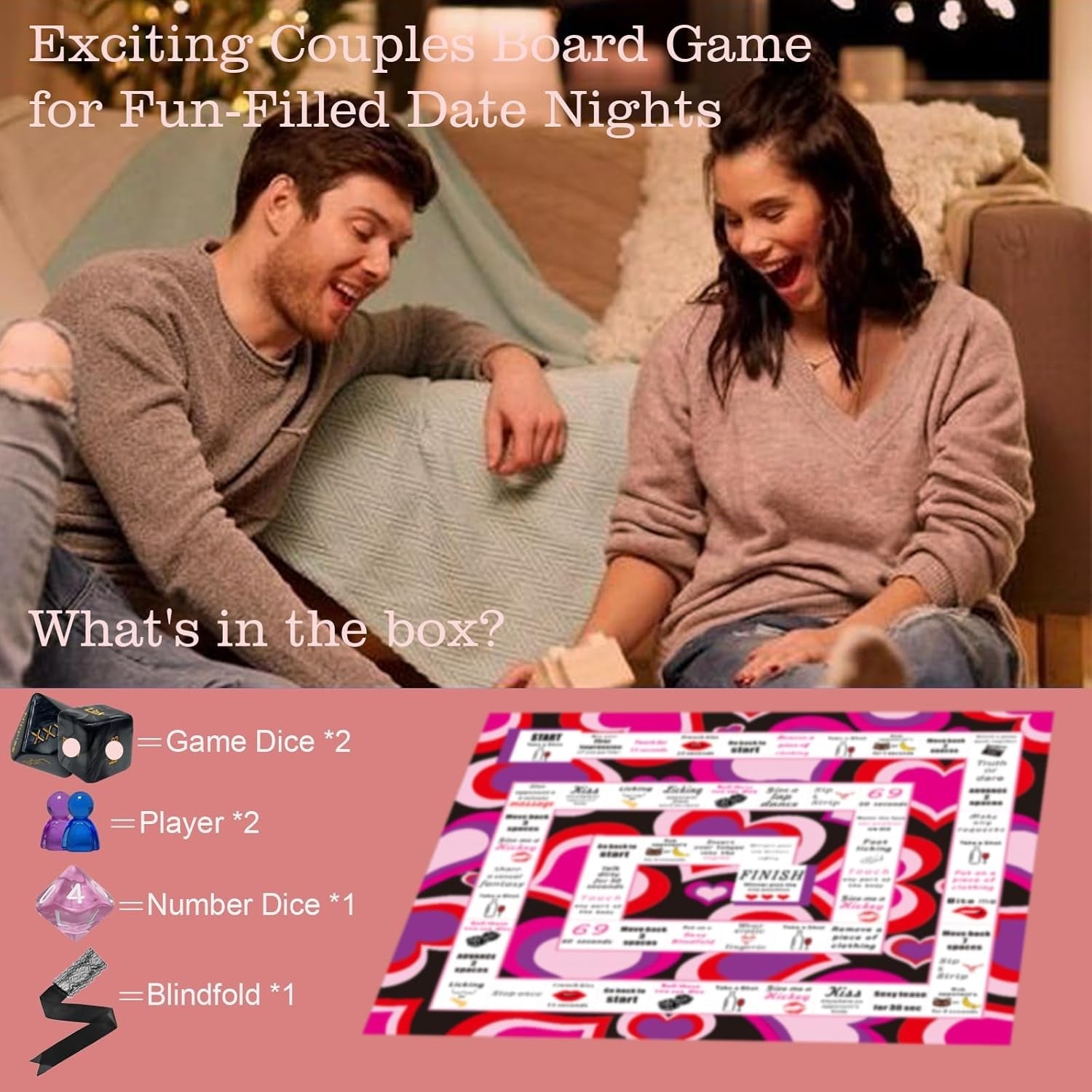 Intimate Couples Date Night Sexy Board Game - Vixen | Nova Network