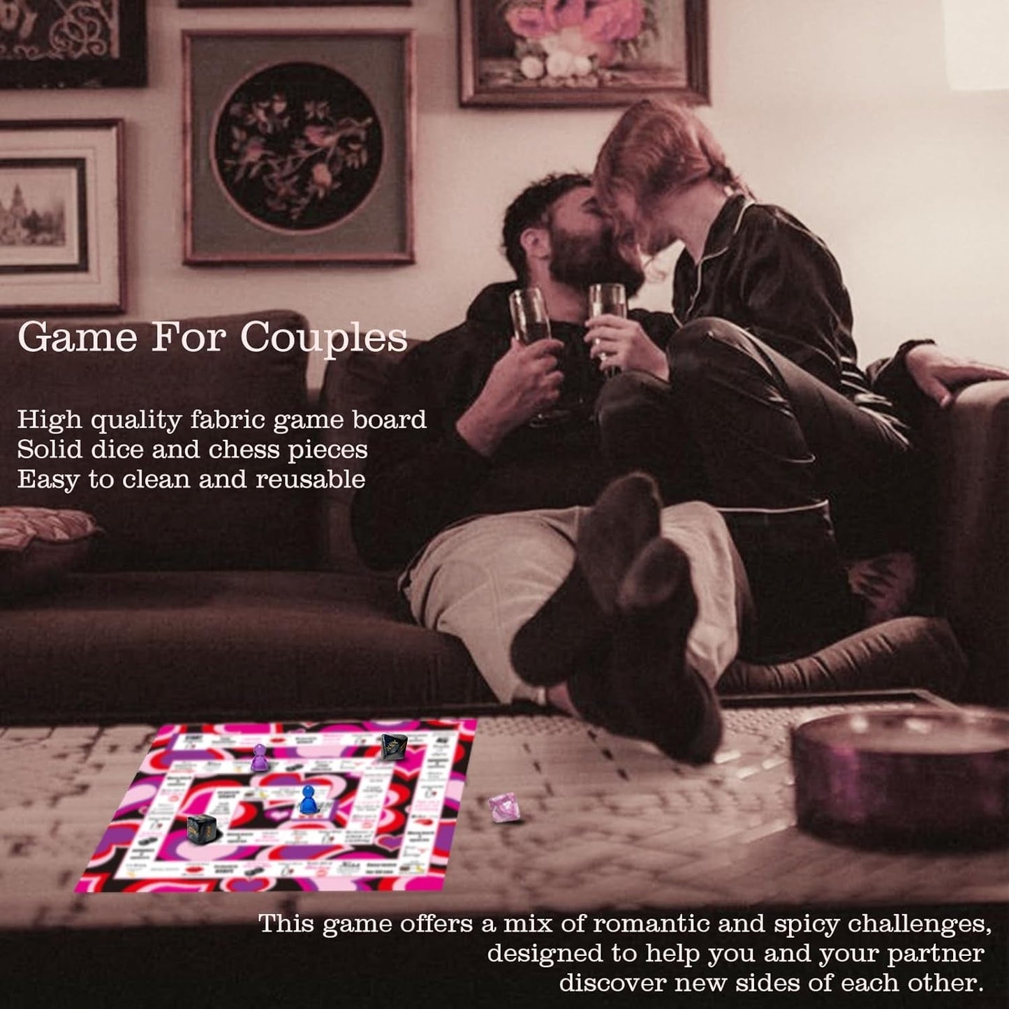 Intimate Couples Date Night Sexy Board Game - Vixen | Nova Network