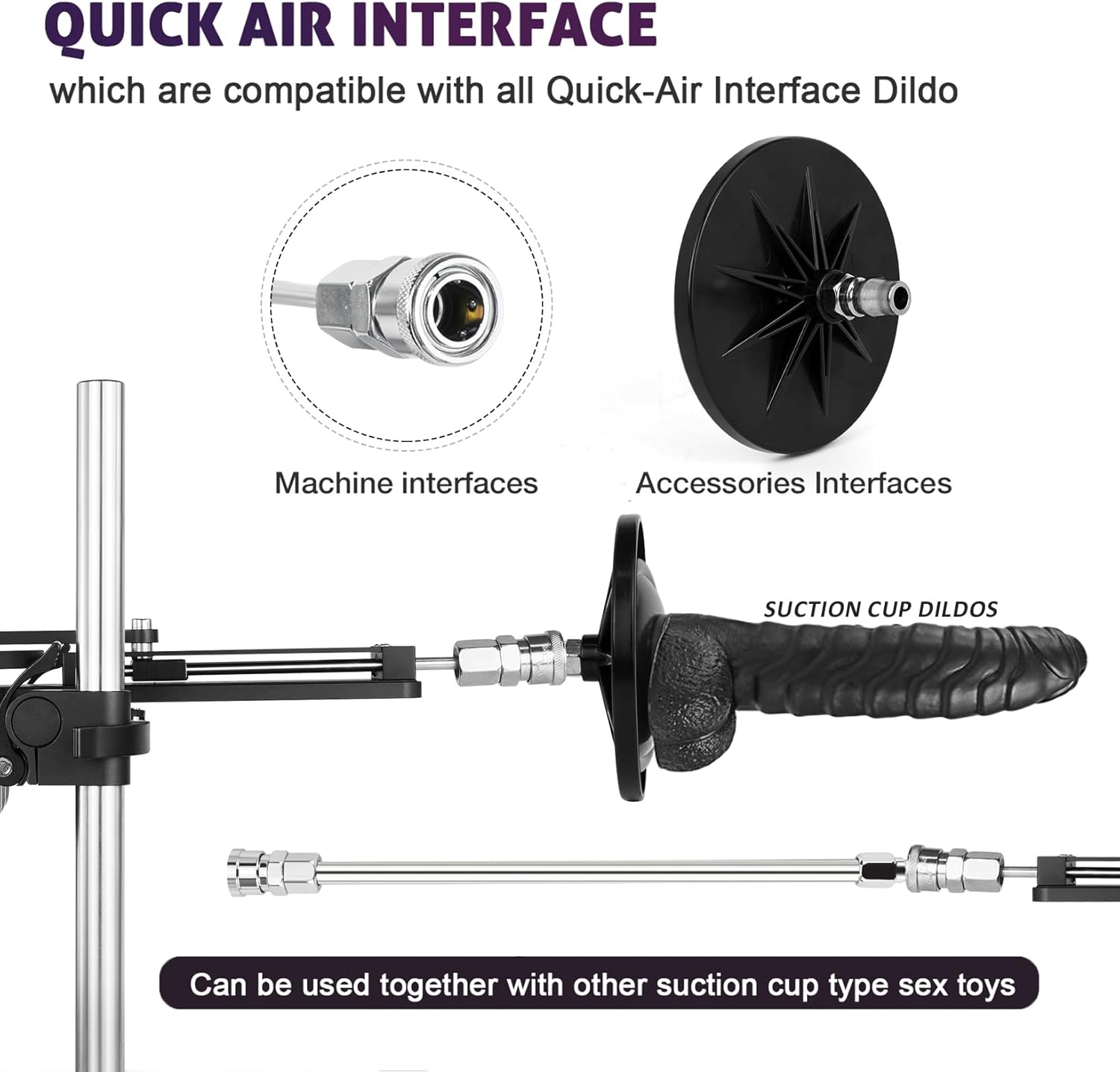 IronThrust 360° Premium Thrusting Sex Machine - Vixen | Nova Network