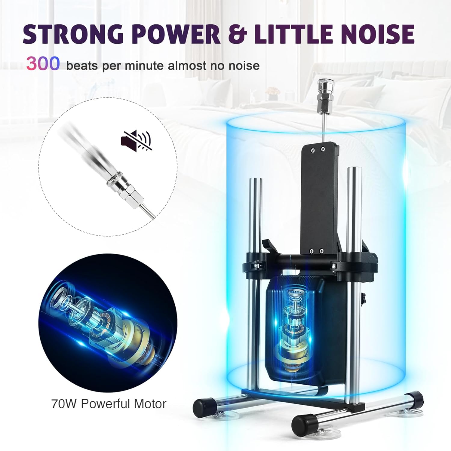 IronThrust 360° Premium Thrusting Sex Machine - Vixen | Nova Network