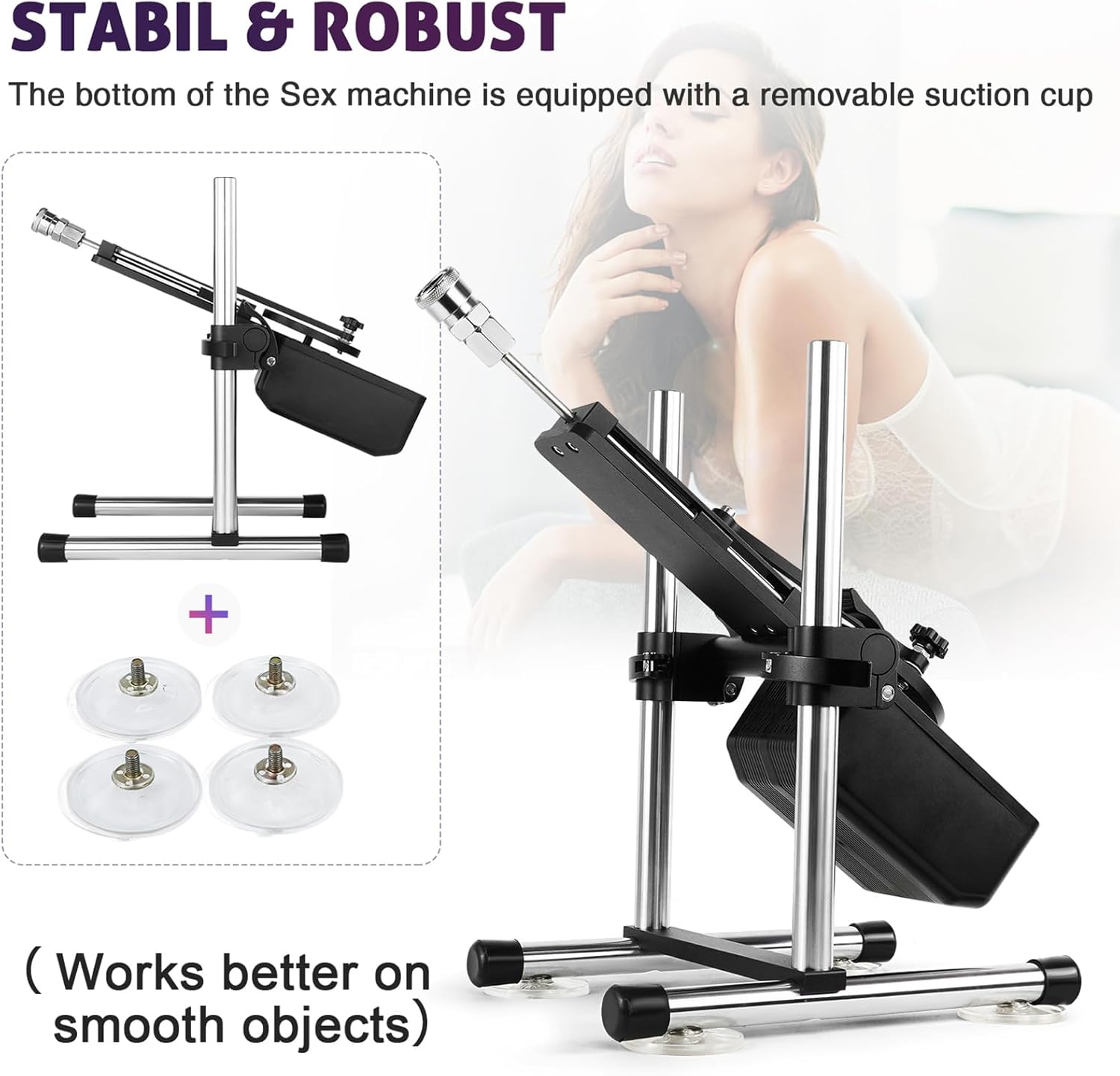 IronThrust 360° Premium Thrusting Sex Machine - Vixen | Nova Network