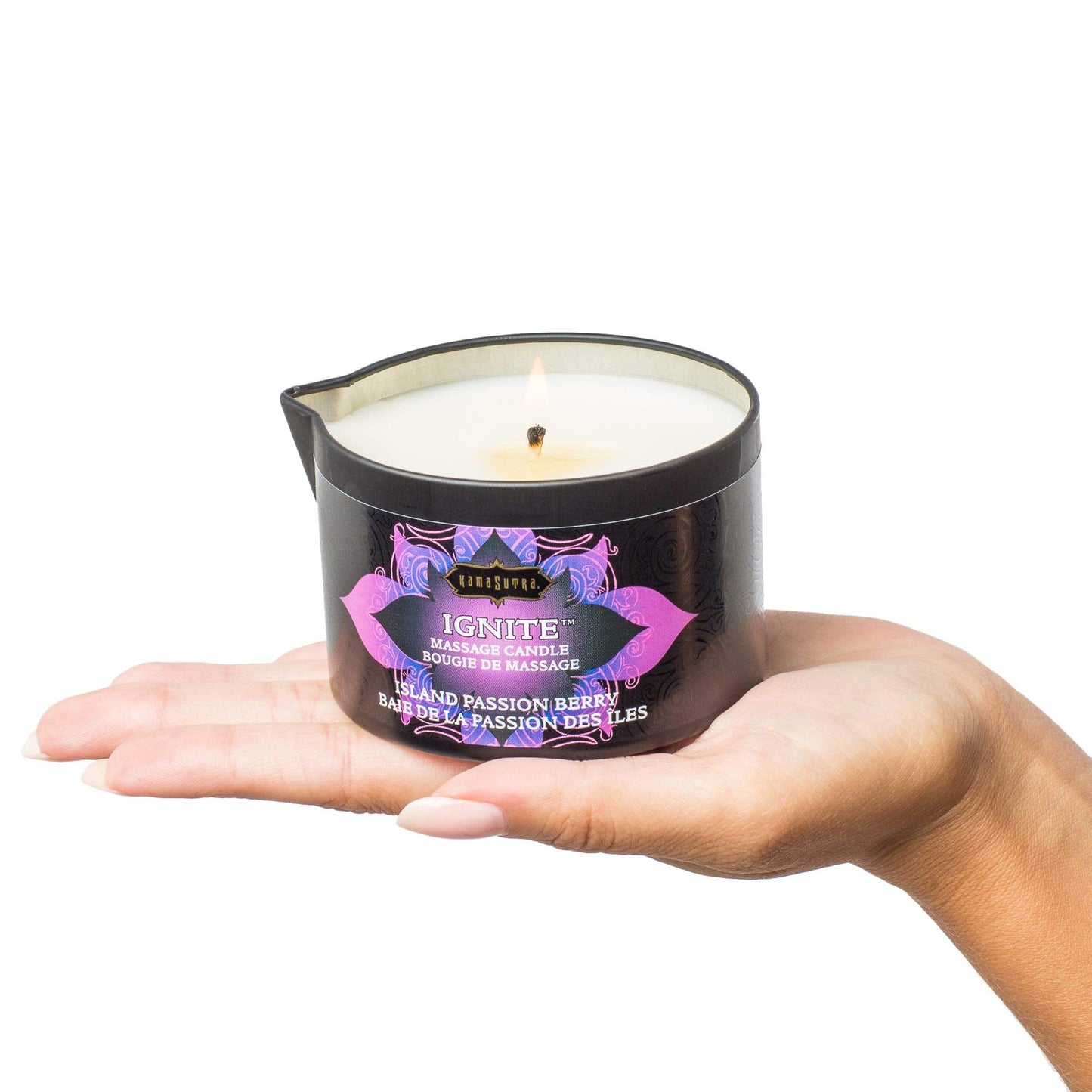 Island Passion Berry Sensual Massage Candle - Vixen | Nova Network