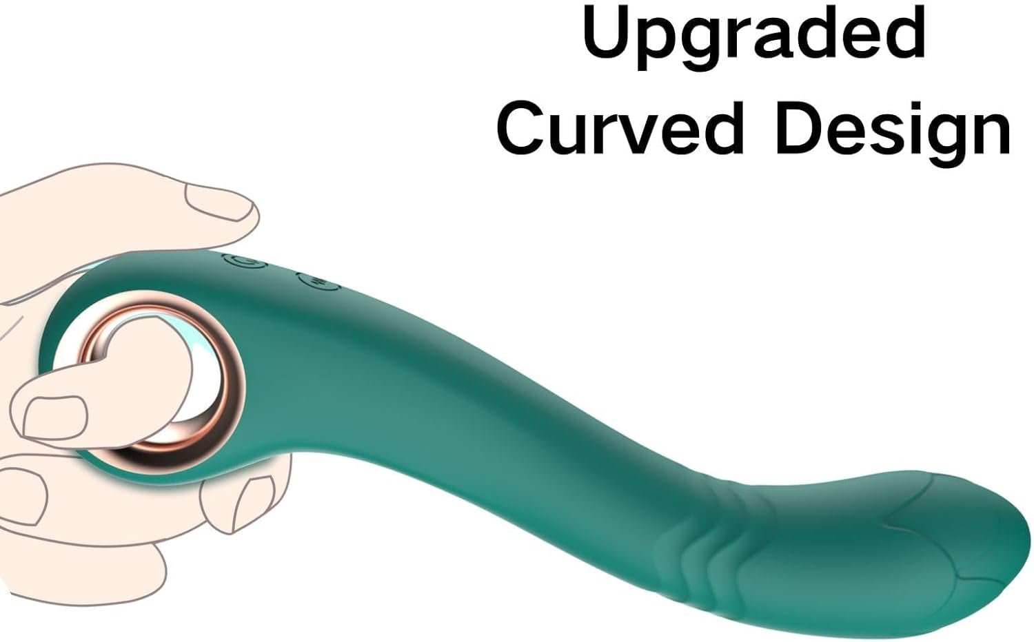JadeBloom G - Spot Vibrator Wand, 10 Modes - Vixen | Nova Network