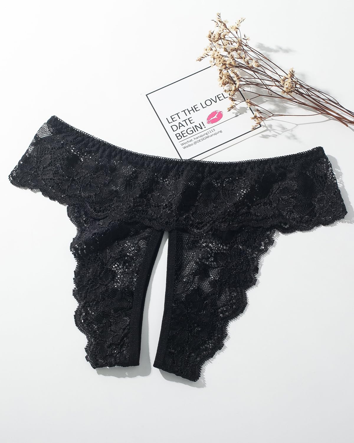 Justgoo Womens Sexy Thongs Lace Panties Underwear Low Rise Plus Size Underpants Pack of 5 - Vixen | Nova Network