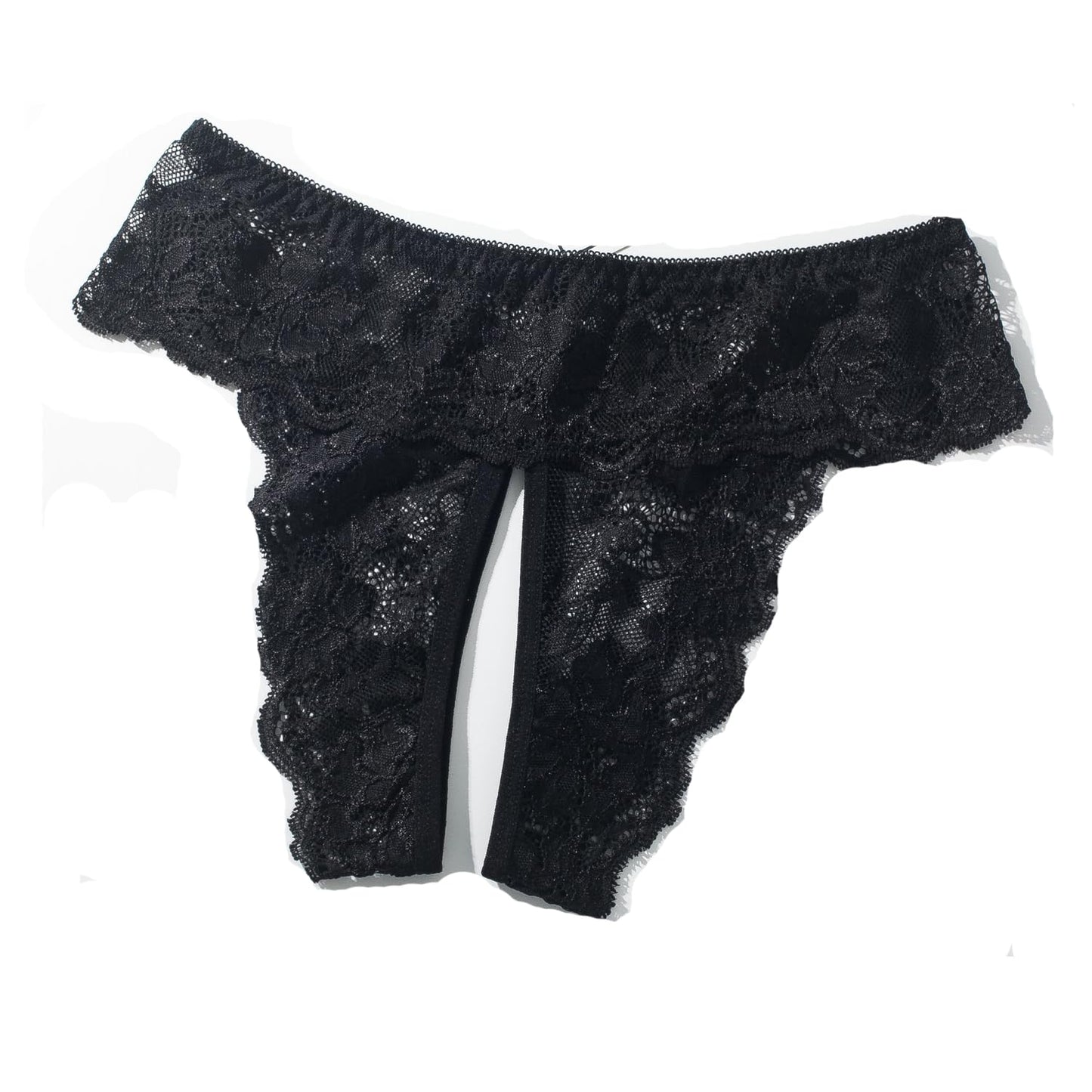 Justgoo Womens Sexy Thongs Lace Panties Underwear Low Rise Plus Size Underpants Pack of 5 - Vixen | Nova Network