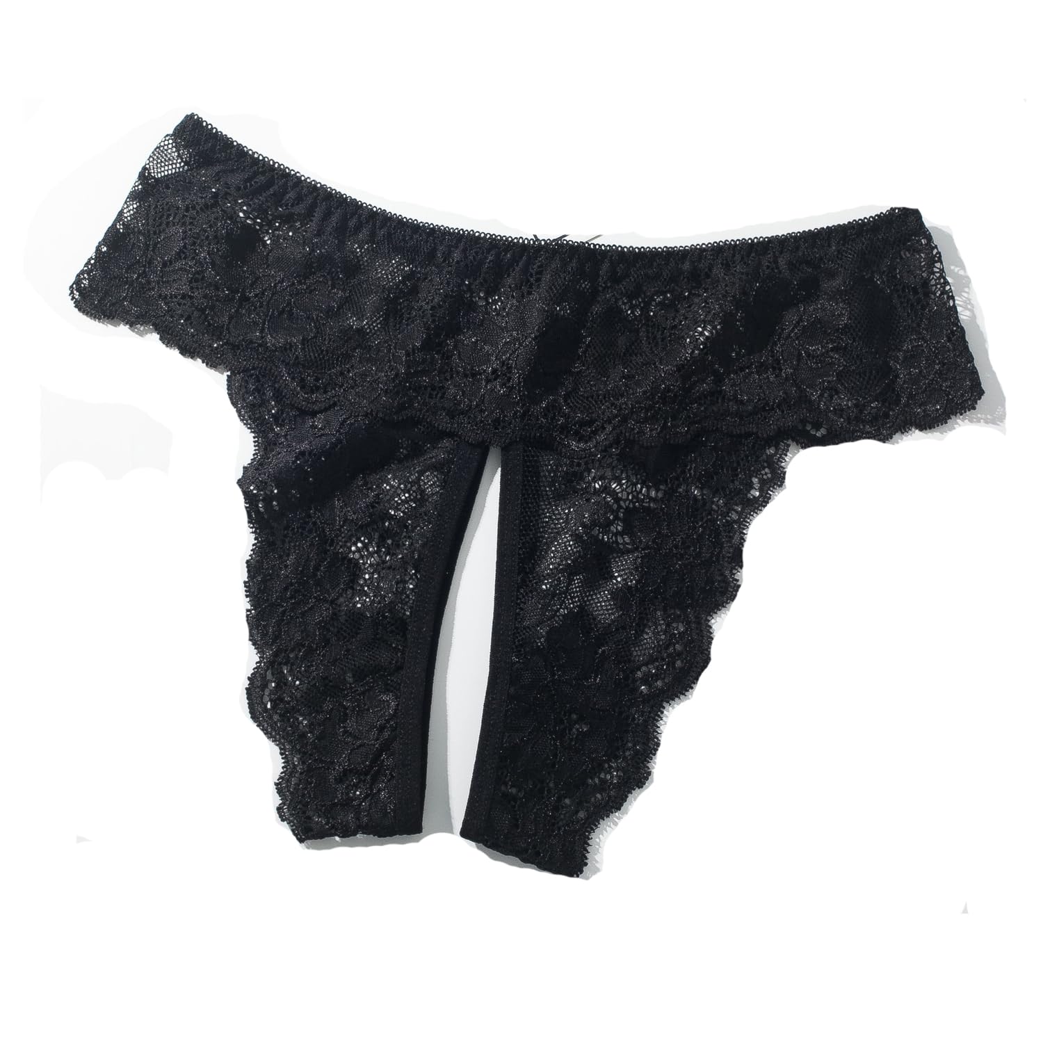 Justgoo Womens Sexy Thongs Lace Panties Underwear Low Rise Plus Size Underpants Pack of 5 - Vixen | Nova Network